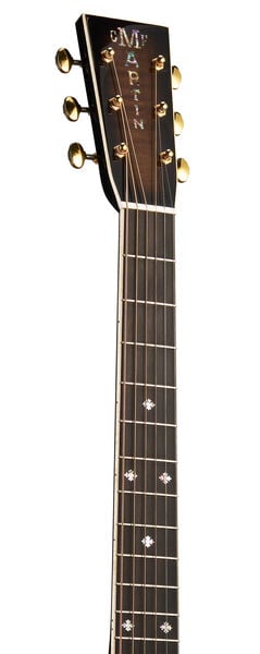 Headstock & Neck of Martin Custom Shop M Paisley Ember Burst Guitar image number 3